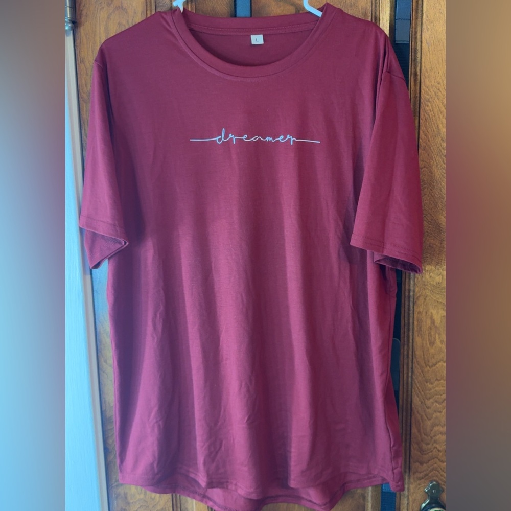 Dreamer Maroon T-Shirt